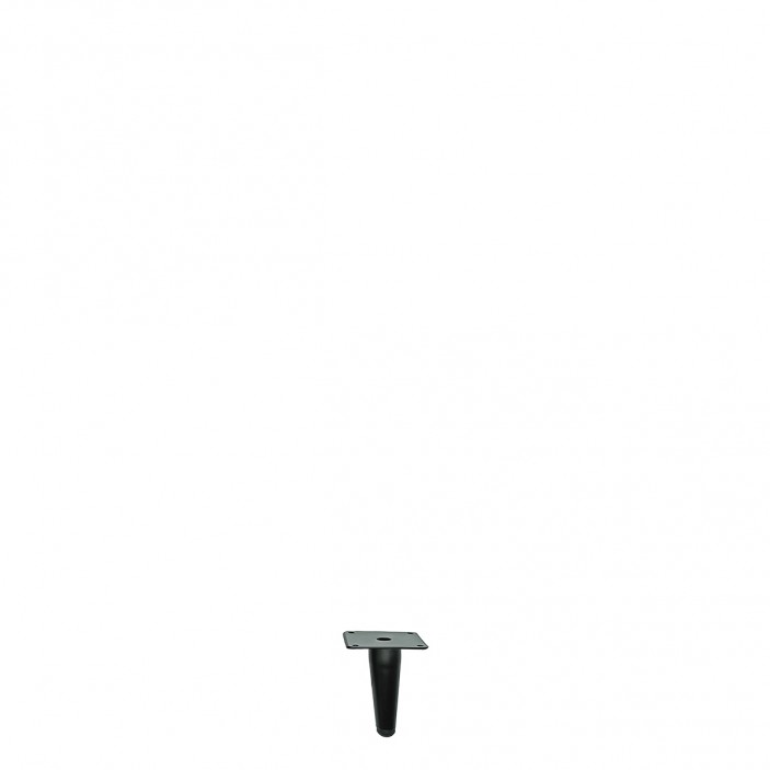 IVENTO Straight black metal leg with 100 mm 10L.112.10.16 - 10. Furniture legs and spacers IVENTO Straight black metal leg with 100 mm 10. Furniture legs and spacers