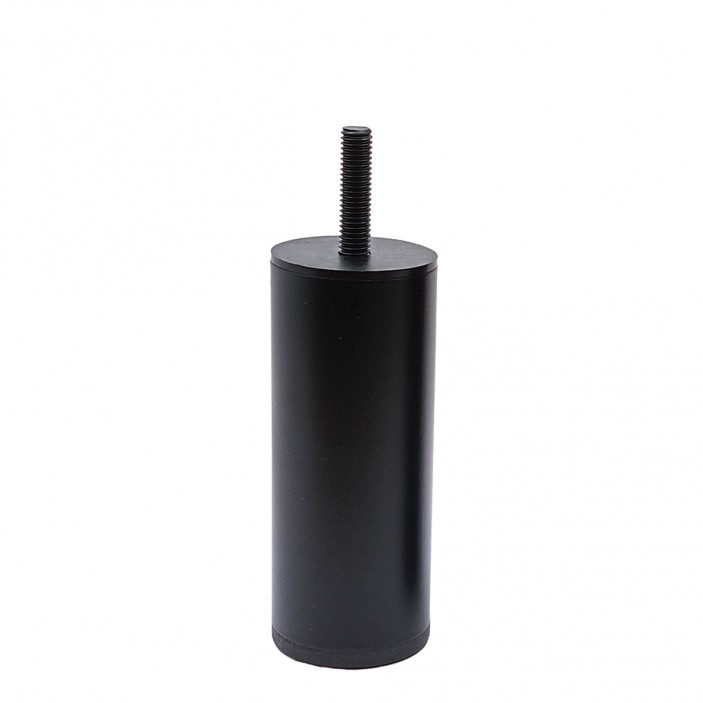IVENTO Cylindrical metal furniture leg Ø40 mm – black matt 10L.500-501.16 - 10. Furniture legs and spacers IVENTO Cylindrical metal furniture leg Ø40 mm – black matt 10. Furniture legs and spacers