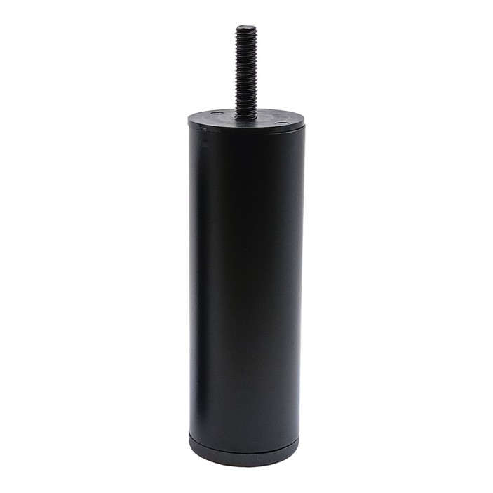 IVENTO Cylindrical metal furniture leg Ø40 mm – black matt 10L.500-501.16 - 10. Furniture legs and spacers IVENTO Cylindrical metal furniture leg Ø40 mm – black matt 10. Furniture legs and spacers