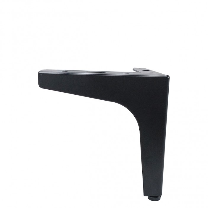IVENTO Corner metal furniture leg - black matte 100 mm 10L.503.10.16 - 10. Furniture legs and spacers IVENTO Corner metal furniture leg - black matte 100 mm 10. Furniture legs and spacers
