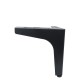 IVENTO Corner metal furniture leg - black matte 100 mm 10L.503.10.16 - 10. Furniture legs and spacers IVENTO Corner metal furniture leg - black matte 100 mm 10. Furniture legs and spacers