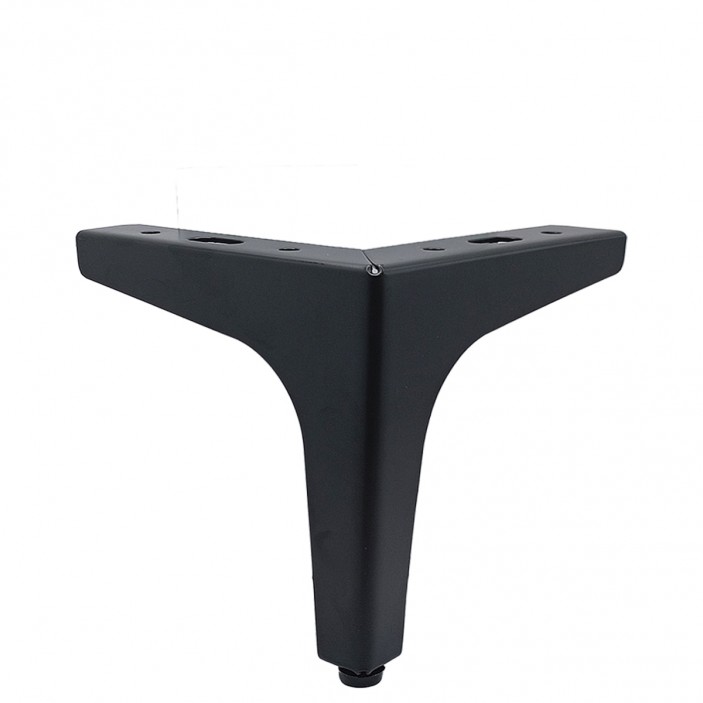 IVENTO Corner metal furniture leg - black matte 100 mm 10L.503.10.16 - 10. Furniture legs and spacers IVENTO Corner metal furniture leg - black matte 100 mm 10. Furniture legs and spacers