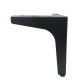 IVENTO Corner metal furniture leg - black matte 130 mm 10L.503.13.16 - 10. Furniture legs and spacers IVENTO Corner metal furniture leg - black matte 130 mm 10. Furniture legs and spacers