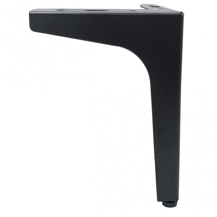 IVENTO Corner metal furniture leg - black matte 150 mm 10L.503.15.16 - 10. Furniture legs and spacers IVENTO Corner metal furniture leg - black matte 150 mm 10. Furniture legs and spacers