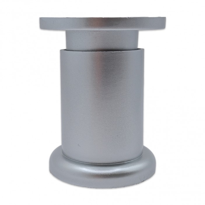 IVENTO Регулируем пластмасов мебелен крак 80-95 мм, мат хром 12L.111.10 - Plastic base legs IVENTO Регулируем пластмасов мебелен крак 80-95 мм, мат хром Plastic base legs