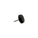 Chair nailed glides ф14 mm 12. Plastic base legs