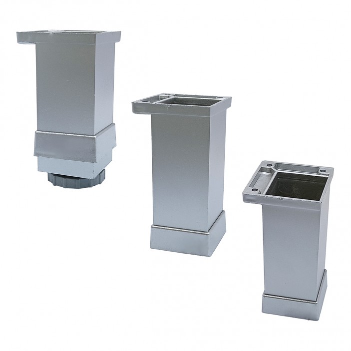 Adjustable legs 40х40 12L.105.05-10 - Plastic base legs Adjustable legs 40х40 Plastic base legs