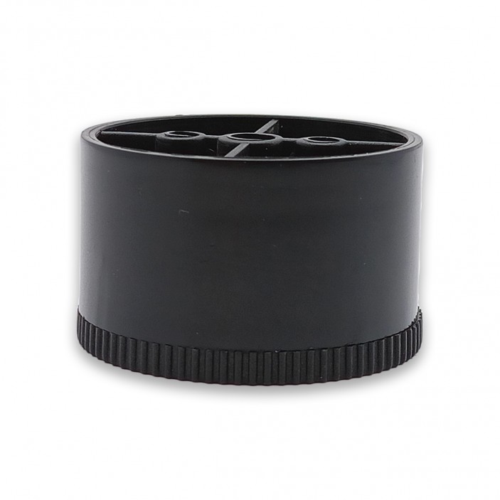 IVENTO plastic leg with adjustment 30-35 mm, black 12L.030.00 - Plastic base legs IVENTO plastic leg with adjustment 30-35 mm, black Plastic base legs