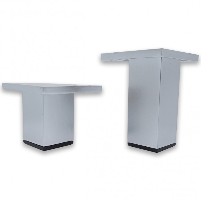 IVENTO Plastic leg 38x38mm, matt chrome 12L.103.06-10 - Plastic base legs IVENTO Plastic leg 38x38mm, matt chrome Plastic base legs