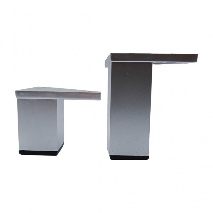 IVENTO Plastic leg 38x38mm, matt chrome 12L.103.06-10 - Plastic base legs IVENTO Plastic leg 38x38mm, matt chrome Plastic base legs