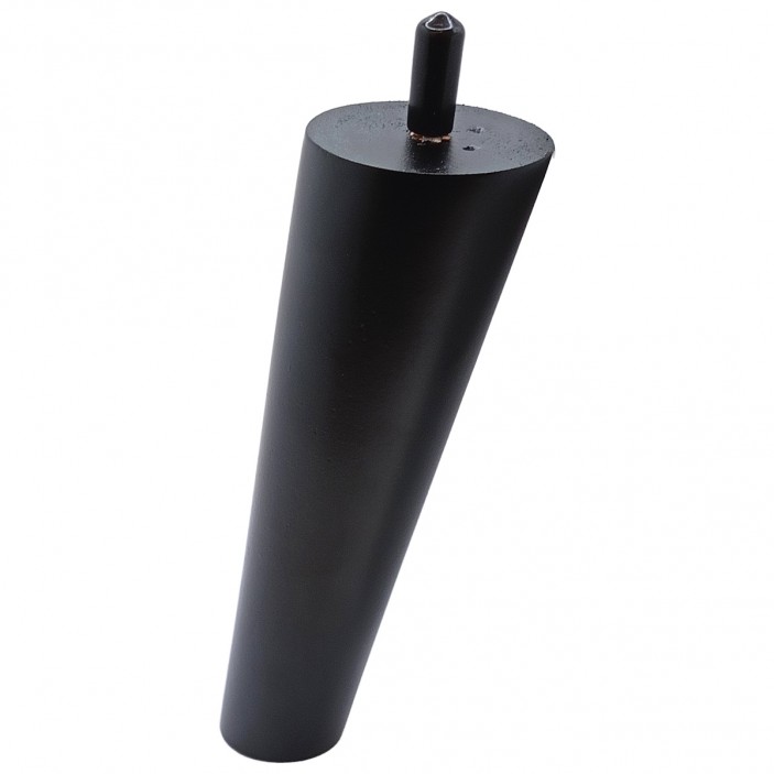 IVENTO Inclined wooden leg with M8 screw, height 150 mm, black 12L.903.16 - 12. Plastic base legs IVENTO Inclined wooden leg with M8 screw, height 150 mm, black 12. Plastic base legs