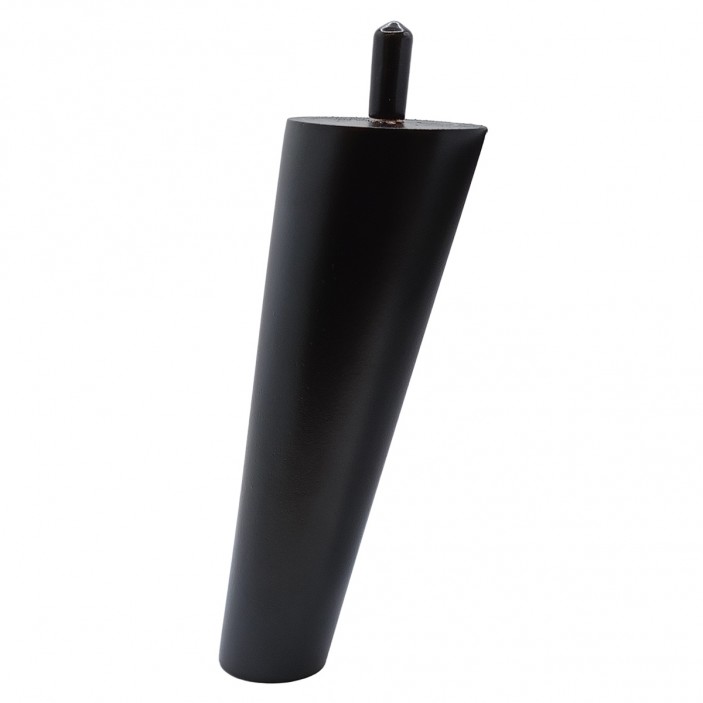 IVENTO Inclined wooden leg with M8 screw, height 150 mm, black 12L.903.16 - 12. Plastic base legs IVENTO Inclined wooden leg with M8 screw, height 150 mm, black 12. Plastic base legs