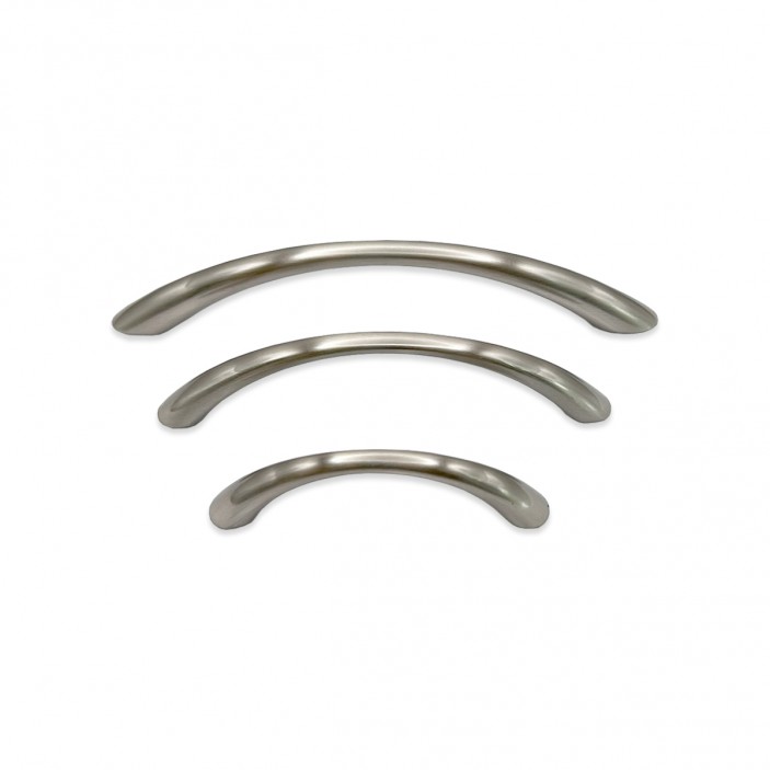 IVENTO Метална мебелна дръжка, модел 011 –  инокс 13. Мебелни дръжки