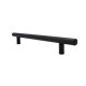 Metal lux handle 012 black 13.012.064-832.16 - Furniture handles Metal lux handle 012 black Furniture handles