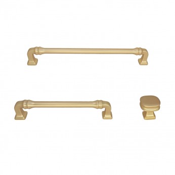 IVENTO Stylish furniture accessories: handles and knobs with an elegant shape, Model 016 - Gold 13. Furniture handles