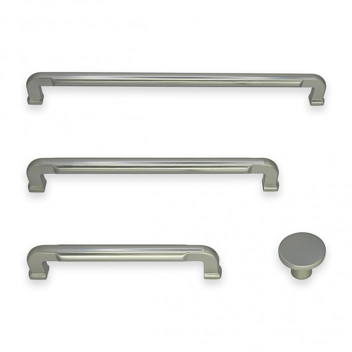 Set of furniture handles in Inoxl color 022 13.022.128-192-256.08 - 13. Furniture handles Set of furniture handles in Inoxl color 022 13. Furniture handles