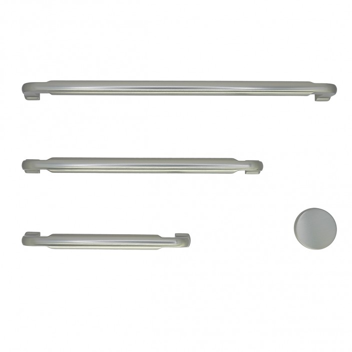 Set of furniture handles in Inoxl color 022 13.022.128-192-256.08 - 13. Furniture handles Set of furniture handles in Inoxl color 022 13. Furniture handles