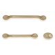 Handle set 026 gold – oblong and elliptical knob for cabinets and drawers 13. Furniture handles