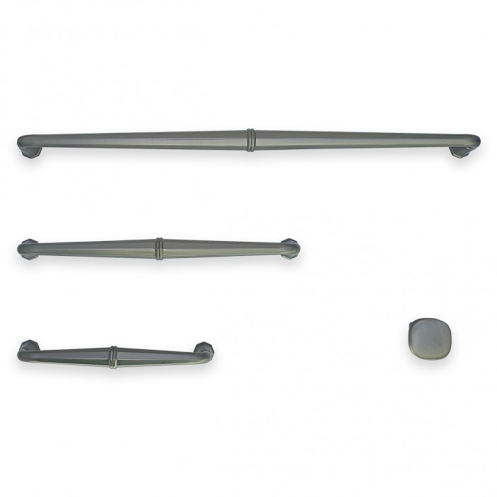 IVENTO furniture handle inspired by traditional craft Model 027 – Titanium 13. Furniture handles