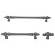 IVENTO Furniture handle Model 038- titanium 13. Furniture handles