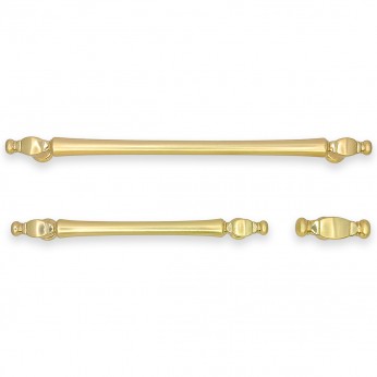 IVENTO Furniture handle Model 038- brushed golden 13. Furniture handles