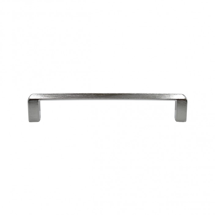 Metal handle Metax for furniture doors and drawers. Inox 13. Furniture handles