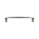 Metal handle Metax for furniture doors and drawers. Inox 13. Furniture handles