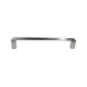 Metal handle Metax for furniture doors and drawers. Inox 13. Furniture handles