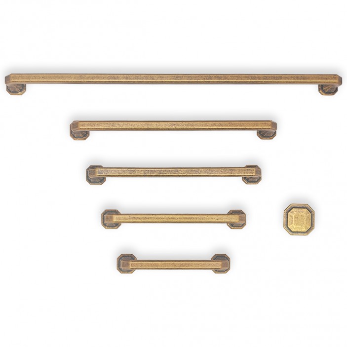 IVENTO Furniture handle Model 042 - Antique Gold 13.L.042.09 - 13. Furniture handles IVENTO Furniture handle Model 042 - Antique Gold 13. Furniture handles
