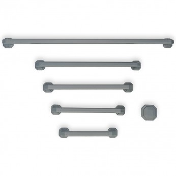 IVENTO Furniture handle Model 042 - Titanium 13. Furniture handles