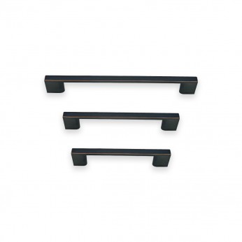 IVENTO Furniture handle Model 050 – matte black with copper accent 13. Furniture handles