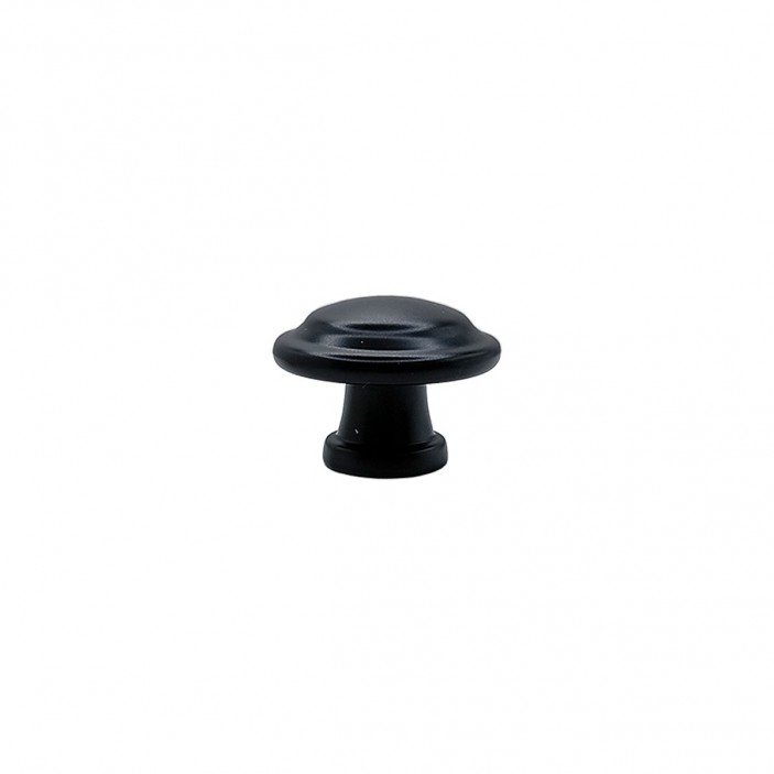 Decorative single handle design. Model 1110 – Black matt 13. Furniture handles