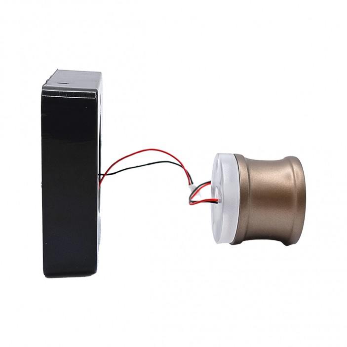 IVENTO Светеща мебелна дръжка за нощно шкафче – кафяв металик корпус, бяла LED светлина - Модел 1400 13,1400.00.18 - 13. Мебелни дръжки IVENTO Светеща мебелна дръжка за нощно шкафче – кафяв металик корпус, бяла LED светлина - Модел 1400 Мебелни дръжки за кухня