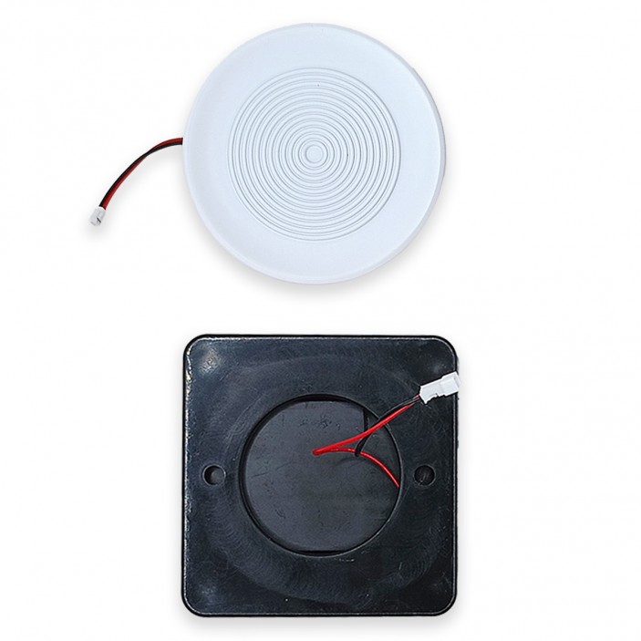 IVENTO Illuminated furniture handle for bedside table drawer - metallic brown body, white LED light - Model 1401 13. Furniture handles