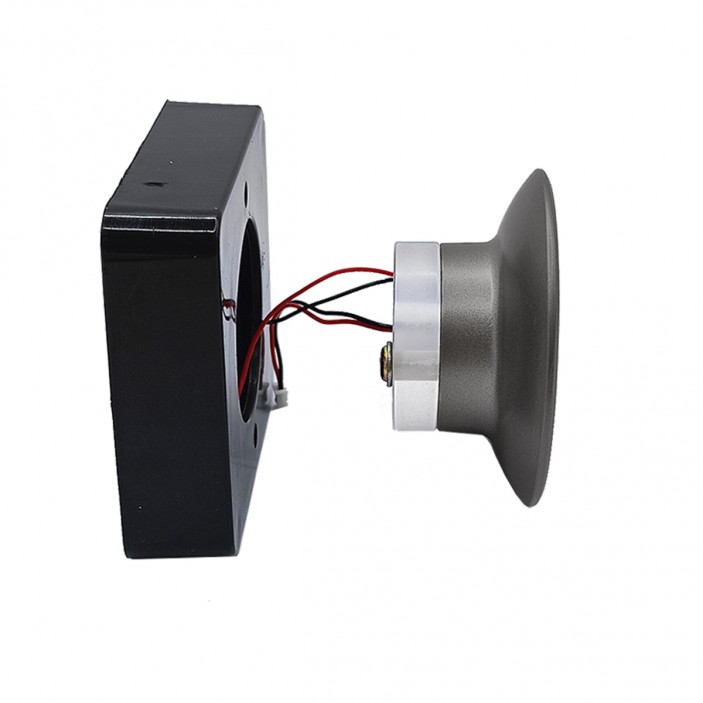 IVENTO Illuminated furniture handle for bedside table drawer - titanium body, white LED light - Model 1401 13. Furniture handles