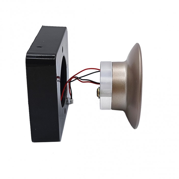 IVENTO Illuminated furniture handle for bedside table drawer - metallic brown body, white LED light - Model 1401 13. Furniture handles