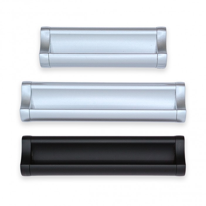 Aluminium lux handle 1625 13.1625.096-160.05 - Furniture handles Aluminium lux handle 1625 Furniture handles