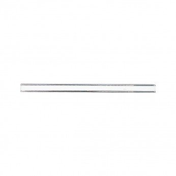 Metal handle 163, in chrome and white 13. Furniture handles
