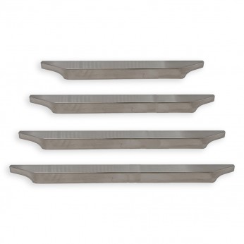 Aluminium eco line handle Viva 382 inox Furniture handles