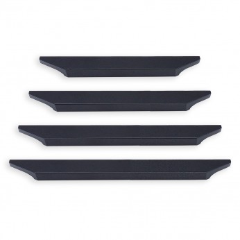 Aluminium eco line handle Viva 382 black Furniture handles