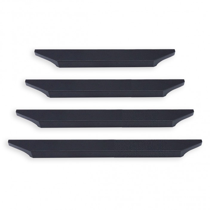 Aluminium eco line handle Viva 382 black Furniture handles