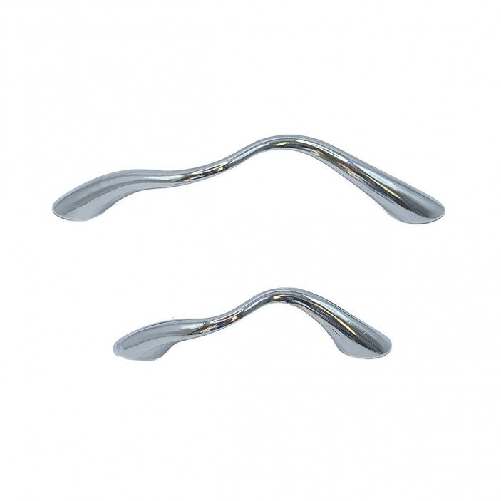 Metal handle 240, chrome 13.240.064-096.02 - 13. Furniture handles Metal handle 240, chrome 13. Furniture handles