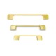 IVENTO Furniture handle Model 202  - Brushed Golden 13. Furniture handles