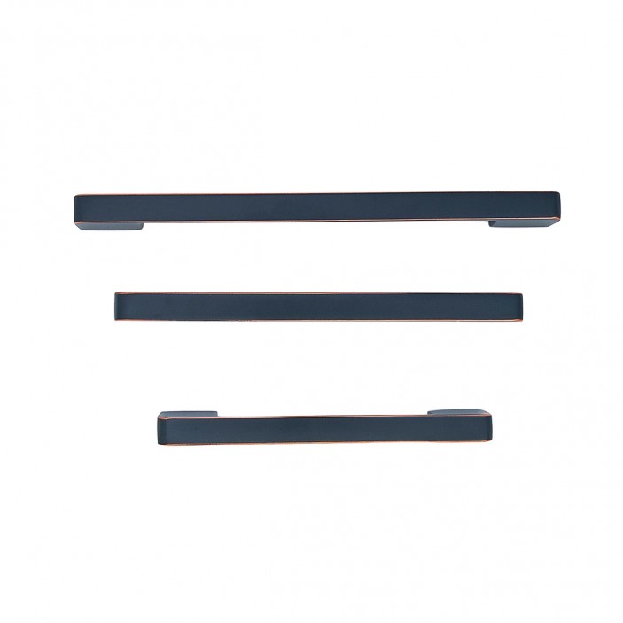 IVENTO Furniture Handle Model 202 - Matte black with copper edge 13.202.17 - 13. Furniture handles IVENTO Furniture Handle Model 202 - Matte black with copper edge 13. Furniture handles