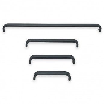 IVENTO Aluminum furniture handle. Model 206 - Black Matt 13. Furniture handles