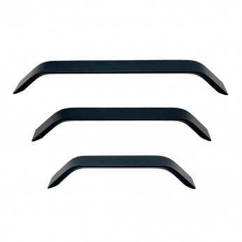 IVENTO metal furniture handle, model 207 – black matt 13. Furniture handles