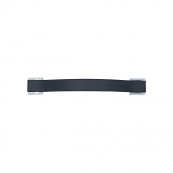 Combined furniture handle Viva 232, chrome and black 13. Furniture handles