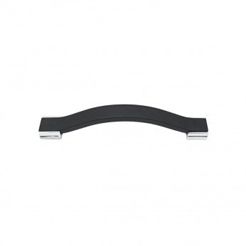 Combined furniture handle Viva 232, chrome and black 13. Furniture handles