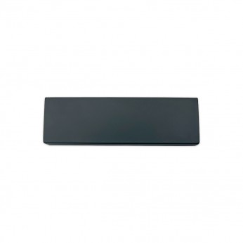 IVENTO Aluminum furniture handle with a clean L-shaped design, model 273 – black matt 13. Furniture handles