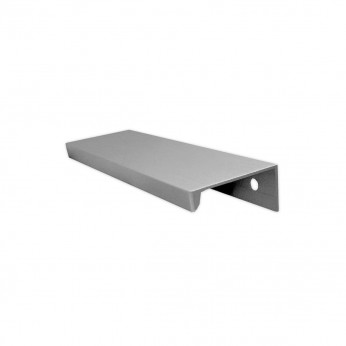 IVENTO Aluminum furniture handle with a clean L-shaped design, model 273A – inox 13. Furniture handles